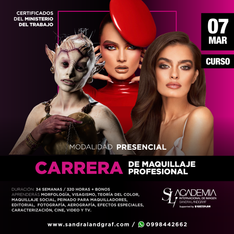 Programa Educativo Maquillaje Profesional - Sandra Landgraf Programa Educativo Maquillaje Profesional - Sandra Landgraf